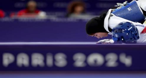 الألعاب البارالمبية.. بقرار تحكيمي.. سلمي علي تخسر مباراة البرونزية في التايكوندو 